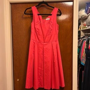 Calvin Klein peach dress